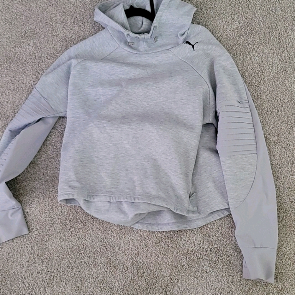 Gray sweater